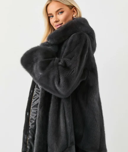 Шуба классика норка